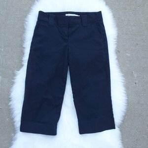 NWT J.CREW Navy Bermuda Shorts SZ 0